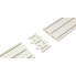 Карниз пластиковый трехрядный 4 м SlimFlex Турция